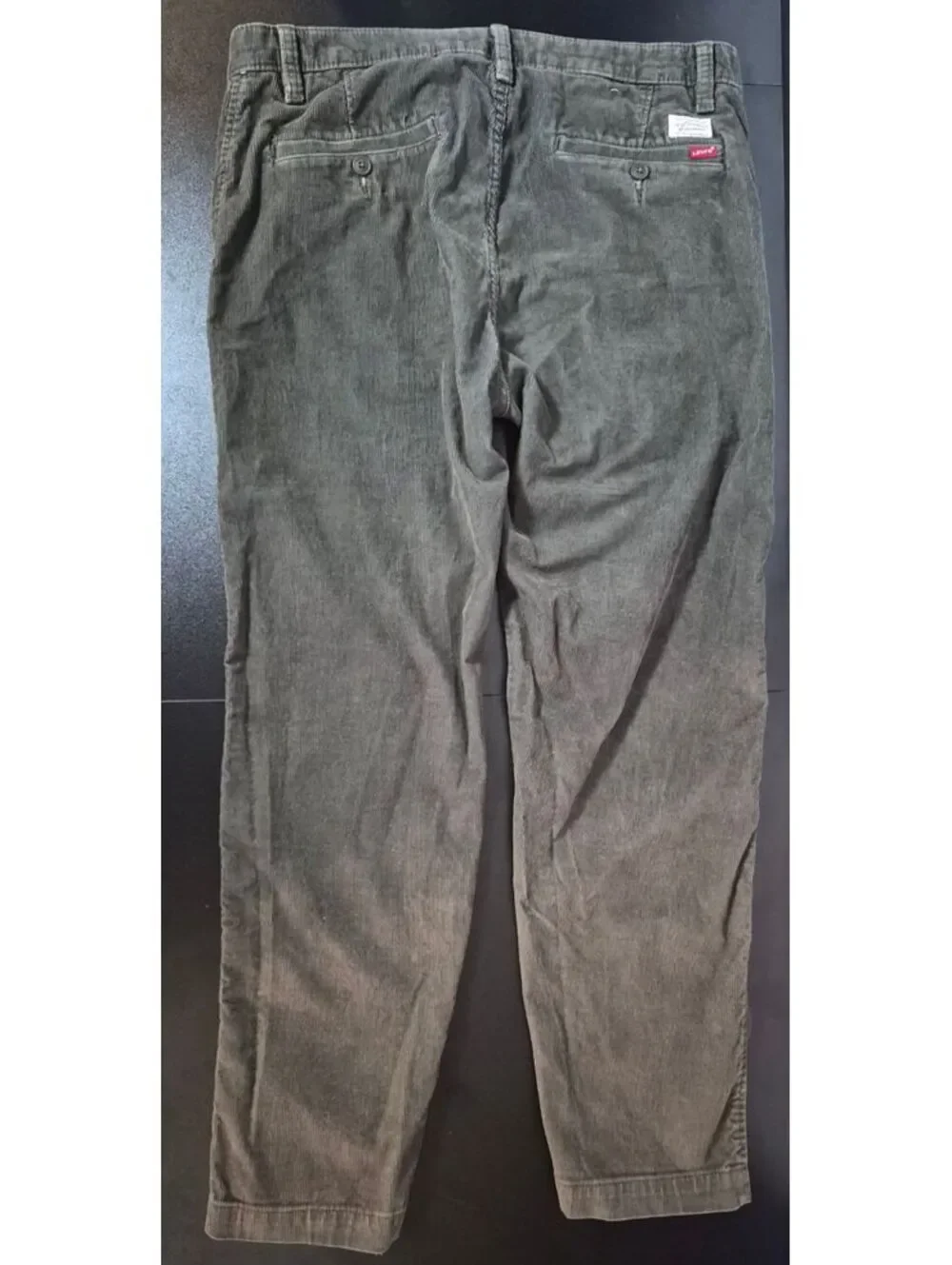 Levi’s XX Chino Men’s 34x30 Corduroy Standard Taper Pants Olive